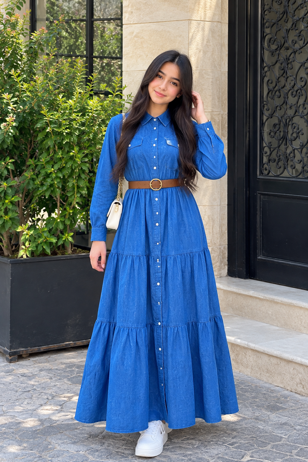 Robe jeans