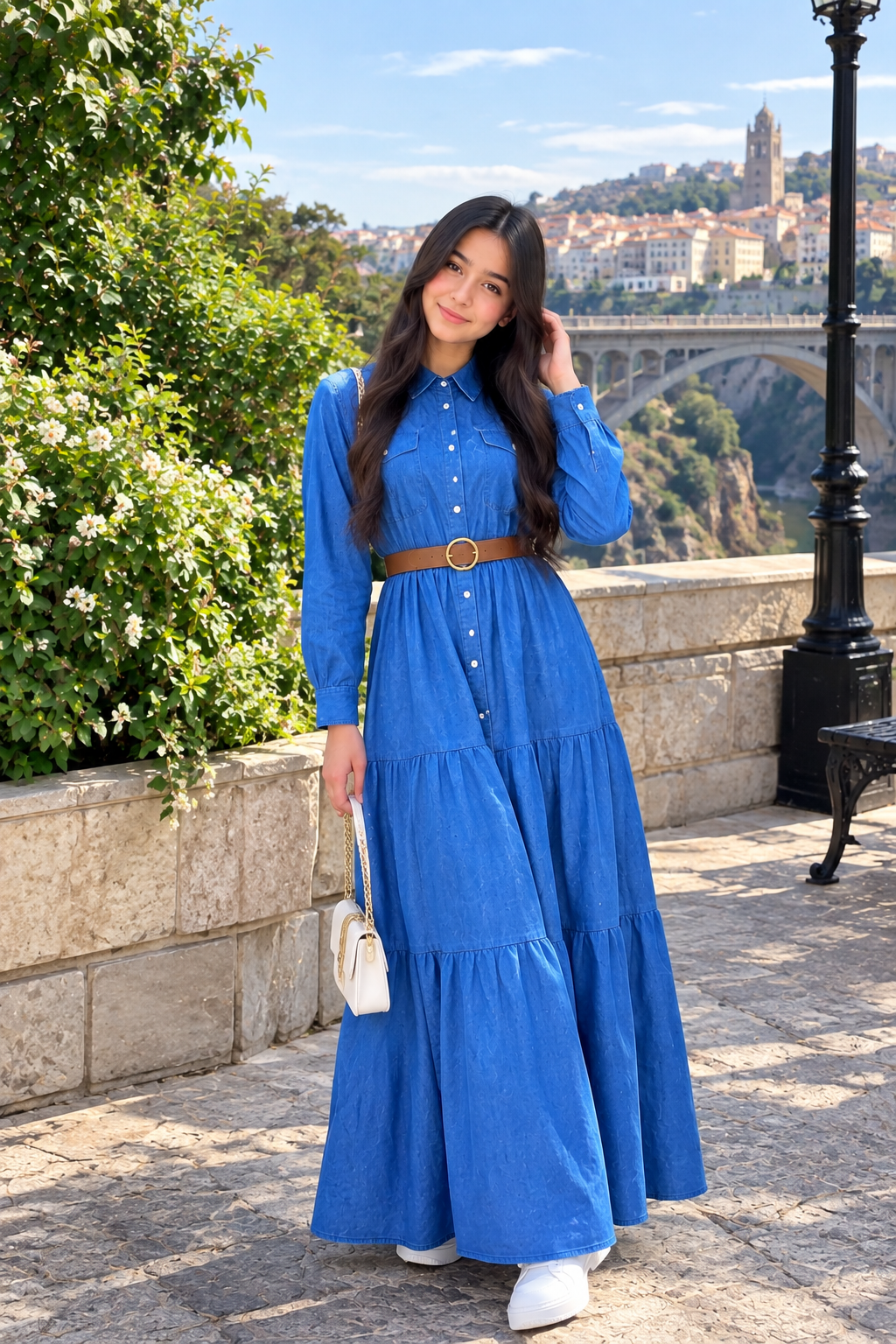 Robe jeans
