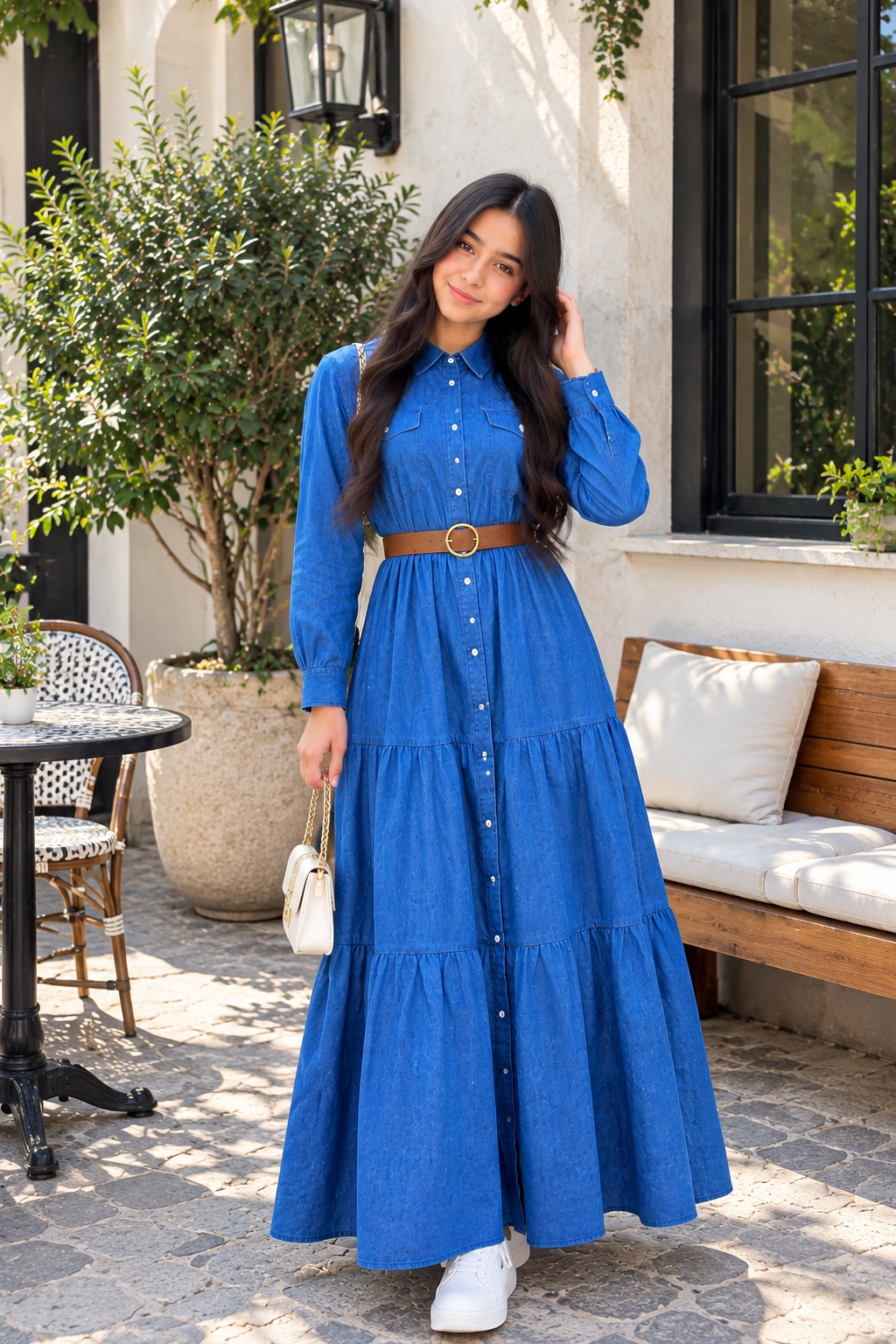 Robe jeans