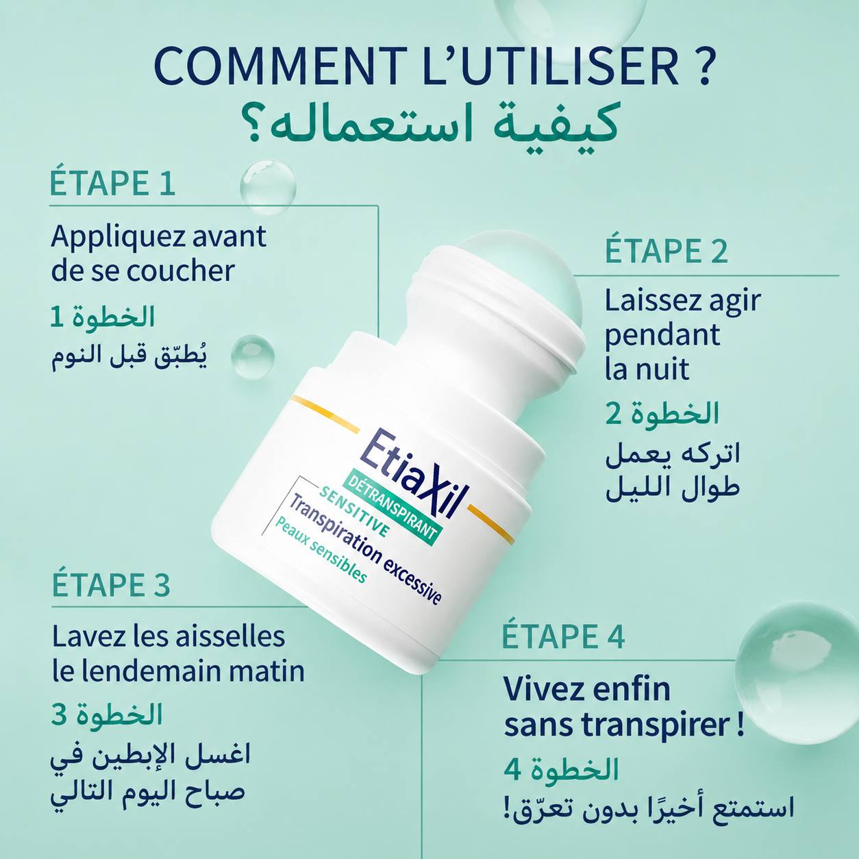 Etiaxil Detranspirant SENSITIVE