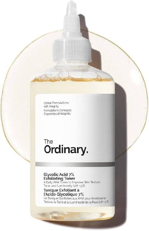 The Ordinary Tonique Exfoliant a l'Acide Glycolique 7% 240ML